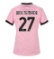 Billige Juventus Nick Woltemade #27 Udebanetrøje Dame 2026-27 Kort ærmer