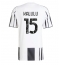 Billige Juventus Pierre Kalulu #15 Hjemmebanetrøje 2025-26 Kort ærmer