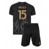 Billige Juventus Pierre Kalulu #15 Tredje trøje Børn 2026-27 Kort ærmer (+ bukser)