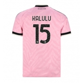 Billige Juventus Pierre Kalulu #15 Udebanetrøje 2026-27 Kort ærmer