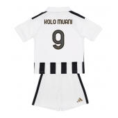Billige Juventus Randal Kolo Muani #9 Hjemmebanetrøje Børn 2026-27 Kort ærmer (+ bukser)