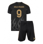 Billige Juventus Randal Kolo Muani #9 Tredje trøje Børn 2026-27 Kort ærmer (+ bukser)