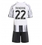 Billige Juventus Weston McKennie #22 Hjemmebanetrøje Børn 2025-26 Kort ærmer (+ bukser)