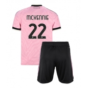 Billige Juventus Weston McKennie #22 Udebanetrøje Børn 2026-27 Kort ærmer (+ bukser)