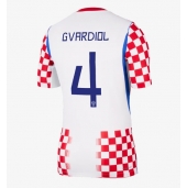Billige Kroatien Josko Gvardiol #4 Hjemmebanetrøje VM 2026 Kort ærmer