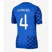 Billige Kroatien Josko Gvardiol #4 Udebanetrøje VM 2026 Kort ærmer