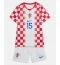 Billige Kroatien Mario Pasalic #15 Hjemmebanetrøje Børn VM 2026 Kort ærmer (+ bukser)