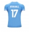 Billige Lazio Ciro Immobile #17 Hjemmebanetrøje 2022-23 Kort ærmer