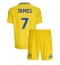 Billige Leeds United Daniel James #7 Udebanetrøje Børn 2024-25 Kort ærmer (+ bukser)