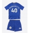 Billige Leicester City Facundo Buonanotte #40 Hjemmebanetrøje Børn 2024-25 Kort ærmer (+ bukser)