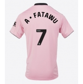 Billige Leicester City Issahaku Fatawu #7 Tredje trøje 2025-26 Kort ærmer