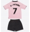 Billige Leicester City Issahaku Fatawu #7 Tredje trøje Børn 2025-26 Kort ærmer (+ bukser)