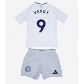Billige Leicester City Jamie Vardy #9 Tredje trøje Børn 2024-25 Kort ærmer (+ bukser)
