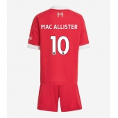 Billige Liverpool Alexis Mac Allister #10 Hjemmebanetrøje Børn 2025-26 Kort ærmer (+ bukser)