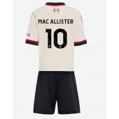 Billige Liverpool Alexis Mac Allister #10 Udebanetrøje Børn 2025-26 Kort ærmer (+ bukser)