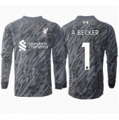 Billige Liverpool Alisson Becker #1 Målmand Hjemmebanetrøje 2024-25 Lange ærmer