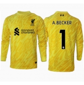Billige Liverpool Alisson Becker #1 Målmand Tredje trøje 2024-25 Lange ærmer