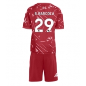 Billige Liverpool Bradley Barcola #29 Hjemmebanetrøje Børn 2026-27 Kort ærmer (+ bukser)