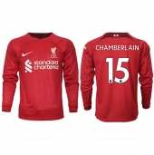 Billige Liverpool Chamberlain #15 Hjemmebanetrøje 2022-23 Lange ærmer