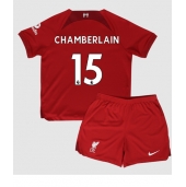 Billige Liverpool Chamberlain #15 Hjemmebanetrøje Børn 2022-23 Kort ærmer (+ bukser)
