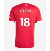 Billige Liverpool Cody Gakpo #18 Hjemmebanetrøje 2025-26 Kort ærmer