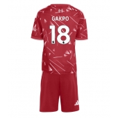 Billige Liverpool Cody Gakpo #18 Hjemmebanetrøje Børn 2026-27 Kort ærmer (+ bukser)