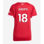 Billige Liverpool Cody Gakpo #18 Hjemmebanetrøje Dame 2025-26 Kort ærmer