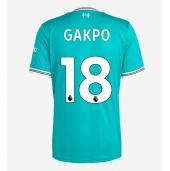 Billige Liverpool Cody Gakpo #18 Tredje trøje 2025-26 Kort ærmer