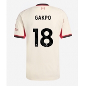 Billige Liverpool Cody Gakpo #18 Udebanetrøje 2025-26 Kort ærmer