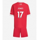Billige Liverpool Curtis Jones #17 Hjemmebanetrøje Børn 2025-26 Kort ærmer (+ bukser)