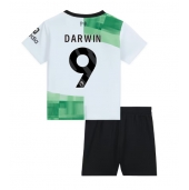 Billige Liverpool Darwin Nunez #9 Udebanetrøje Børn 2023-24 Kort ærmer (+ bukser)