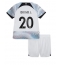 Billige Liverpool Diogo Jota #20 Udebanetrøje Børn 2022-23 Kort ærmer (+ bukser)