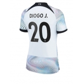 Billige Liverpool Diogo Jota #20 Udebanetrøje Dame 2022-23 Kort ærmer