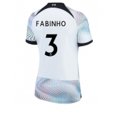 Billige Liverpool Fabinho #3 Udebanetrøje Dame 2022-23 Kort ærmer
