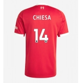 Billige Liverpool Federico Chiesa #14 Hjemmebanetrøje 2025-26 Kort ærmer