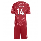 Billige Liverpool Federico Chiesa #14 Hjemmebanetrøje Børn 2026-27 Kort ærmer (+ bukser)