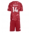 Billige Liverpool Federico Chiesa #14 Hjemmebanetrøje Børn 2026-27 Kort ærmer (+ bukser)