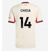 Billige Liverpool Federico Chiesa #14 Udebanetrøje 2025-26 Kort ærmer