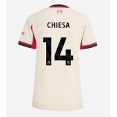 Billige Liverpool Federico Chiesa #14 Udebanetrøje Dame 2025-26 Kort ærmer