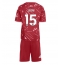 Billige Liverpool Giovanni Leoni #15 Hjemmebanetrøje Børn 2026-27 Kort ærmer (+ bukser)