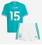 Billige Liverpool Giovanni Leoni #15 Tredje trøje Børn 2025-26 Kort ærmer (+ bukser)