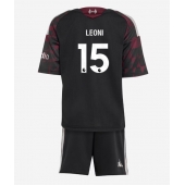 Billige Liverpool Giovanni Leoni #15 Tredje trøje Børn 2026-27 Kort ærmer (+ bukser)