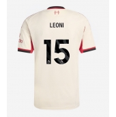 Billige Liverpool Giovanni Leoni #15 Udebanetrøje 2025-26 Kort ærmer