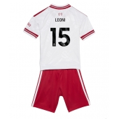 Billige Liverpool Giovanni Leoni #15 Udebanetrøje Børn 2026-27 Kort ærmer (+ bukser)