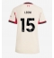 Billige Liverpool Giovanni Leoni #15 Udebanetrøje Dame 2025-26 Kort ærmer