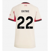 Billige Liverpool Hugo Ekitike #22 Udebanetrøje Dame 2025-26 Kort ærmer