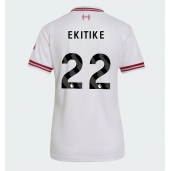 Billige Liverpool Hugo Ekitike #22 Udebanetrøje Dame 2026-27 Kort ærmer