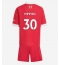 Billige Liverpool Jeremie Frimpong #30 Hjemmebanetrøje Børn 2025-26 Kort ærmer (+ bukser)