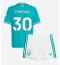 Billige Liverpool Jeremie Frimpong #30 Tredje trøje Børn 2025-26 Kort ærmer (+ bukser)