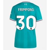 Billige Liverpool Jeremie Frimpong #30 Tredje trøje Dame 2025-26 Kort ærmer